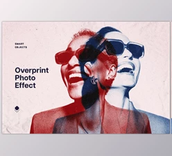 Pixelbuddha - Download Overprint Photo Effect