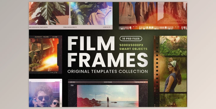 Pixelbuddha - Download Film Frames Mockup Collection 5630