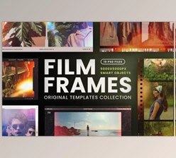 Pixelbuddha - Download Film Frames Mockup Collection 5630