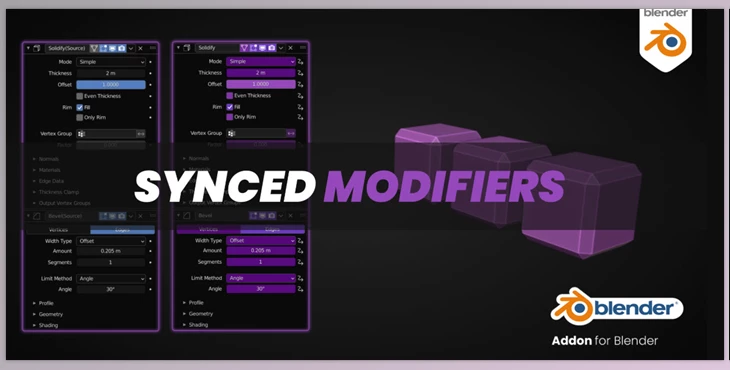 Blender - Download Synced Modifiers v2.3