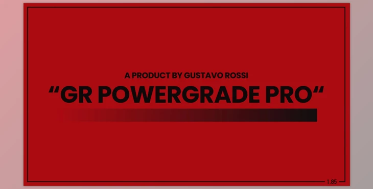 Gumroad - Download Gustavo Rossi - GR PowerGrade Pro