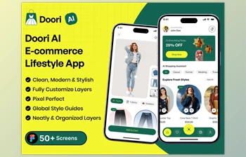 UI8 - Download Doori AI E-commerce <span class='badge badge-warning'>Lifestyle</span> App