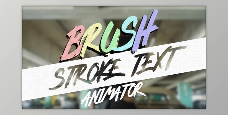 Download Brush Stroke Text Animator (Videohive 59621549)