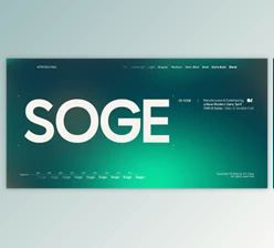 MyFonts - Download OV Soge Sans Serif Font Family 9xOTF