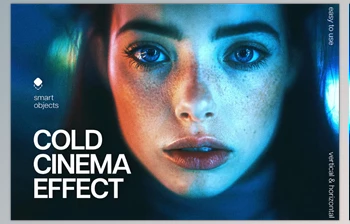 Download Cold Cinematic Photo Effect (Creative <span class='badge badge-warning'>Market</span> 291630373)