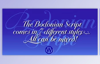 My Fonts - Download Bodonian <span class='badge badge-warning'>Script</span> - Fancy 7 <span class='badge badge-warning'>Script</span> Fonts