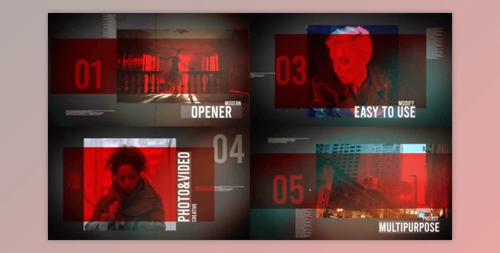 Download Modern Stylish Opener for After Effects (Videohive 59651559)