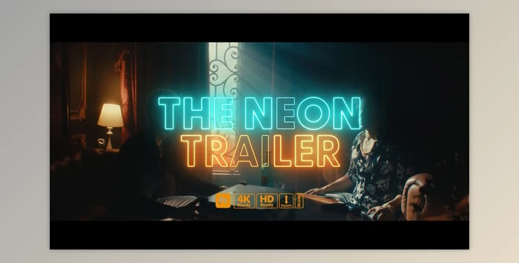 Download Neon Trailer Titles for Premiere Pro (Videohive 59622000)