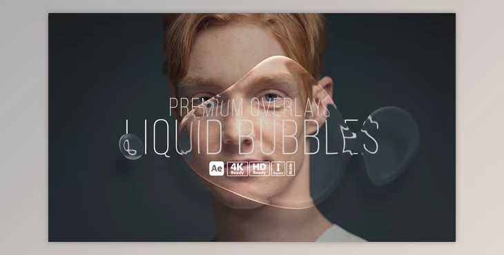 Download Premium Overlays Liquid Bubbles (Videohive 59673063) - AE Project