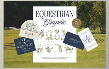 Download Equestrian Heritage <span class='badge badge-warning'>Graphic</span> Pack (Creative Market 291826551)