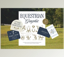 Download Equestrian Heritage Graphic Pack (Creative Market 291826551)