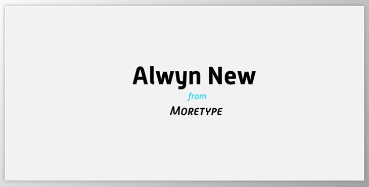My Fonts - Download Alwyn New Font Family 10xOTF