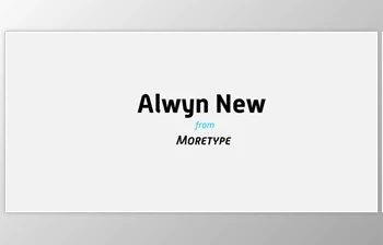 My Fonts - Download Alwyn <span class='badge badge-warning'>New</span> Font Family 10xOTF