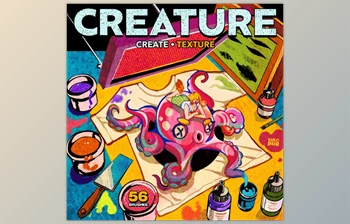 takopiie - Download CREATURE: <span class='badge badge-warning'>Create</span> Texture Collection - Brushes for <span class='badge badge-warning'>Procreate</span>