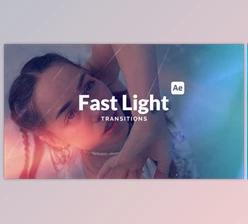 Download Fast Light Transitions (Videohive 59769093) - AE Project