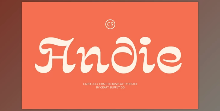 Download CS Andie – Trippy Font (Creative Market 291684033)