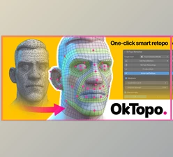 Gumroad - Download OkTopo Remesher v1.0 for Blender