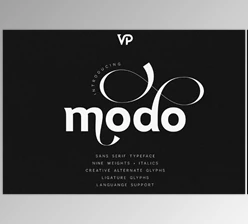 Download Modo Modern Sans Serif Typeface 18xOTF (Creative Market291837426)