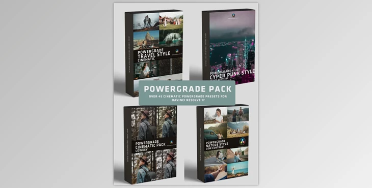 Colorwheelstore - Download Combo Powergrade for Davinci resolve