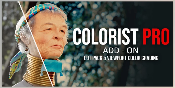 Blender - Download Colorist Pro - Luts & Viewport Color Grading v1.4.2
