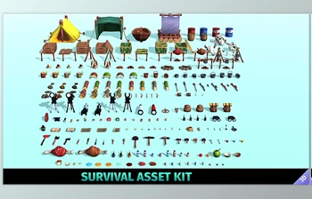 blender - Download Survival Asset <span class='badge badge-warning'>Kit</span>