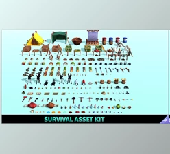 blender - Download Survival Asset Kit