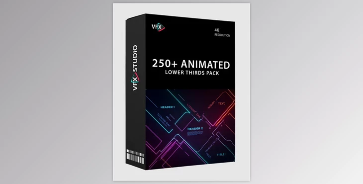 VfxStudio - Download 250+ Animated Lower Thirds Pack
