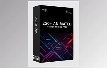 VfxStudio - Download 250+ Animated Lower Thirds <span class='badge badge-warning'>Pack</span>