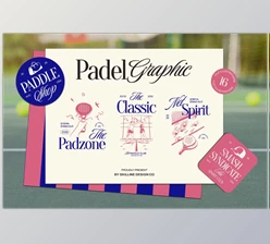 Download Padel Aesthetic Graphic Collection (Creative Market 291837268)