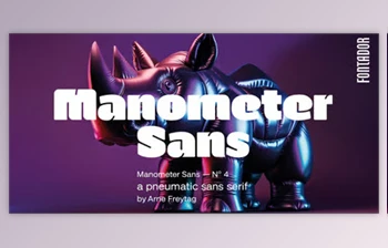 My <span class='badge badge-warning'>Fonts</span> - Download Manometer Sans Font Family 2xOTF