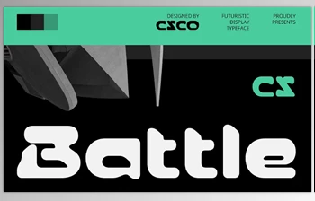 Download CS <span class='badge badge-warning'>Battle</span> – Futuristic Font (Creative Market 291684108)