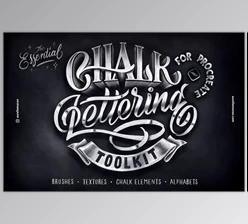 Aurelie Maron - Download Chalk Lettering Toolkit for Procreate