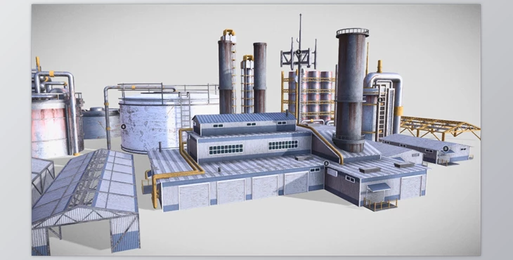Gumroad - Download Industrial Buildings Collection Vol 1