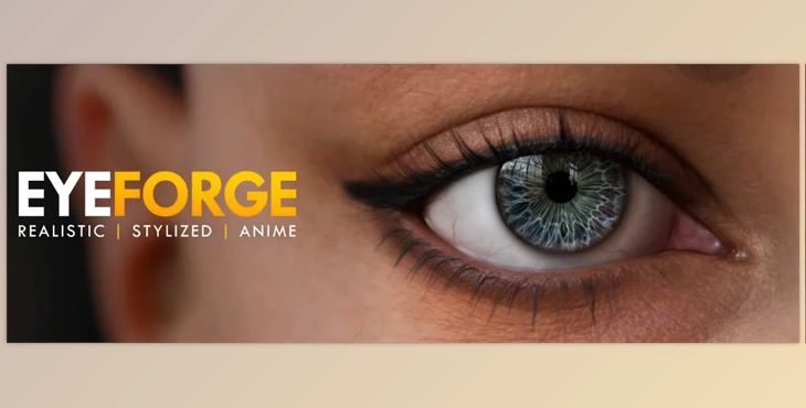 Gumroad - Download EyeForge (Ultimate Eye Generator Addon for Blender) v1.80