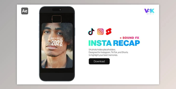 Download Social Media Recap (Videohive 59641959) - AE Project