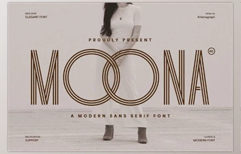 Download KG <span class='badge badge-warning'>MOONA</span> A Modern Elegant Sans (Creative Market 291552931)