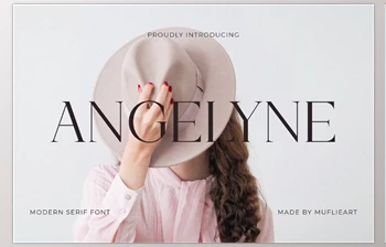 Download Angelyne - Modern Serif Font (Creative <span class='badge badge-warning'>Market</span> 291713826)