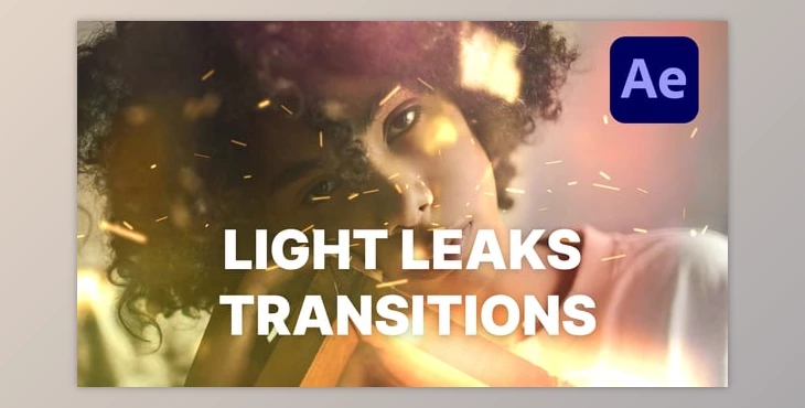 Download Light Leaks Transitions | After Effects (Videohive 52893910)