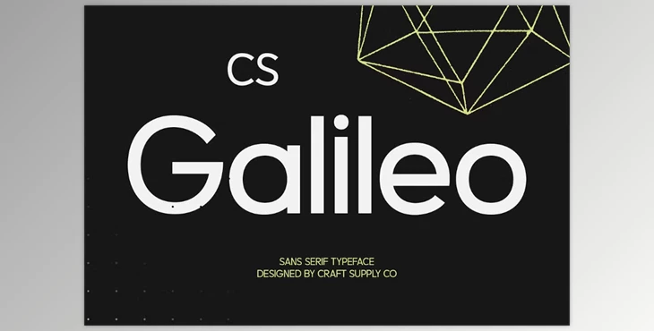 Download CS Galileo – Contemporary Font (Creative Market 291711748)