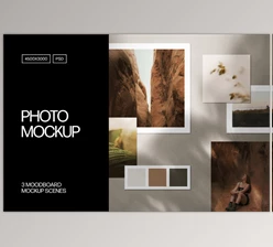 Pixelbuddha - Download Moodboard Photo Mockup 5946