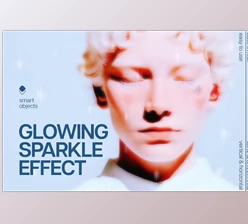 Download Glowing Sparkle Photo Effect (Creative Market 291855098)