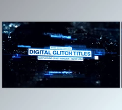 Download Digital Glitch Titles (Videohive 59957670) - AE Project