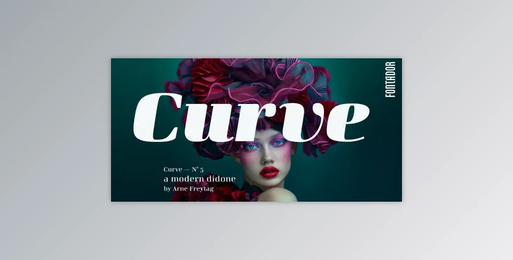 My Fonts - Download Curve - Modern Neo-Classical Typeface 10xOTF