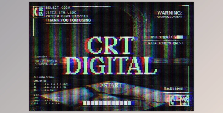 Download Vintage CRT Digital Effect (Creative Market 291855055)