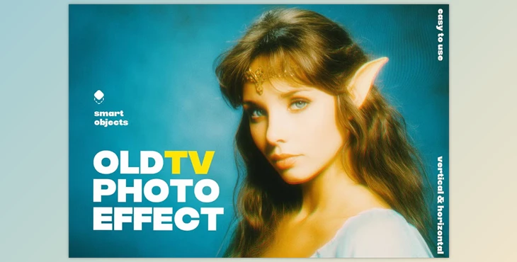 Download Old TV Photo Effect (Creative Market 291845758)