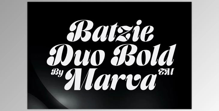 Download Batzie - Serif Display Font (Creative Market 291690410)