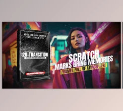 Download Vintage Film Grain Transitions – Cinematic Noise & Scratch Pack For Premiere Pro (Videohive 60093408)