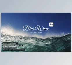 Download BlurWave Transitions (Videohive 60074704) - AE Project