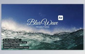 Download BlurWave Transitions (<span class='badge badge-warning'>Videohive</span> 60074704) - AE <span class='badge badge-warning'>Project</span>