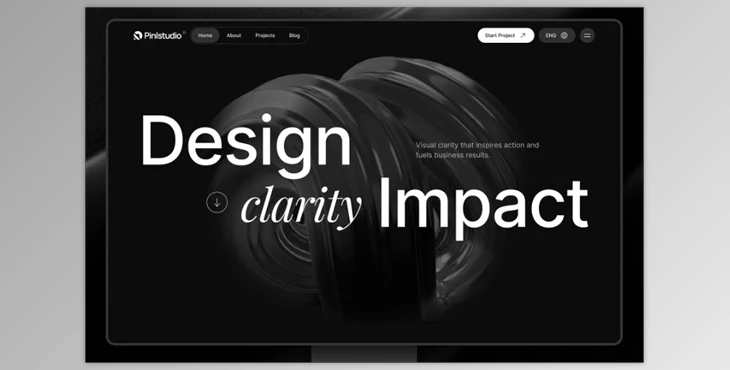 UI8 - Download Pinlstudio - Modern Portfolio UI Kit